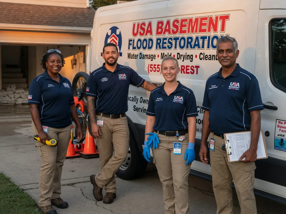Basement Flood Cleanup company in Delta, LA